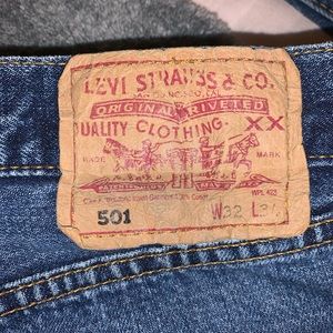 501 vintage Levi’s